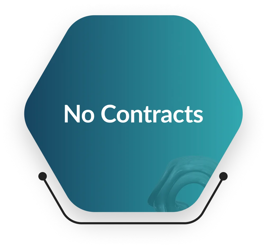 No Contracts